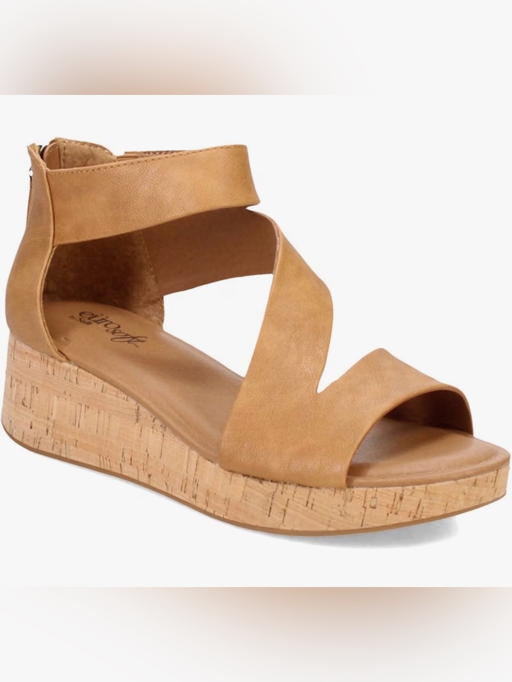 EUROSOFT Franci Vegan Wedge Sandals